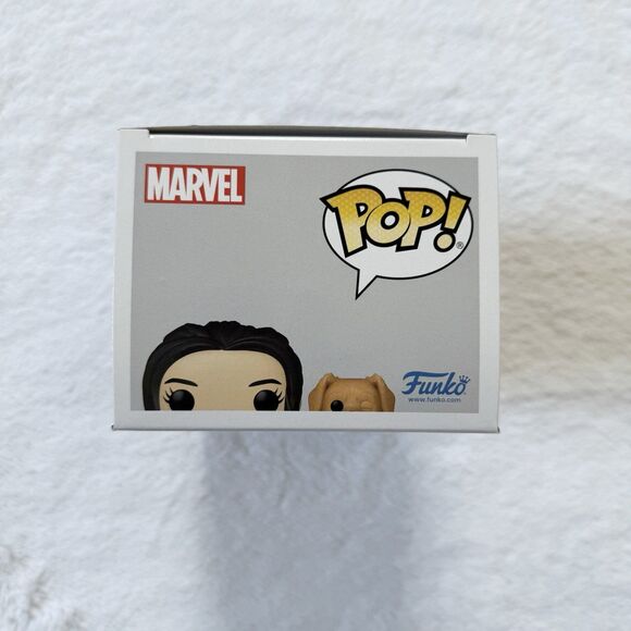 Funko Pop! TV Marvel: Hawkeye - Kate Bishop with Lucky The Pizza Dog #1212 - Picture 5 of 6